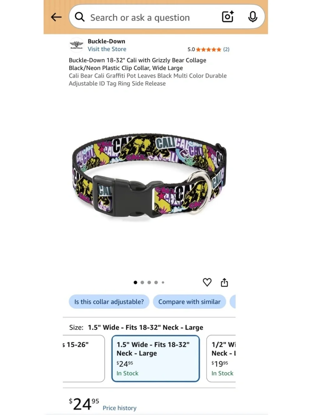 New Buckle-Down 18-32